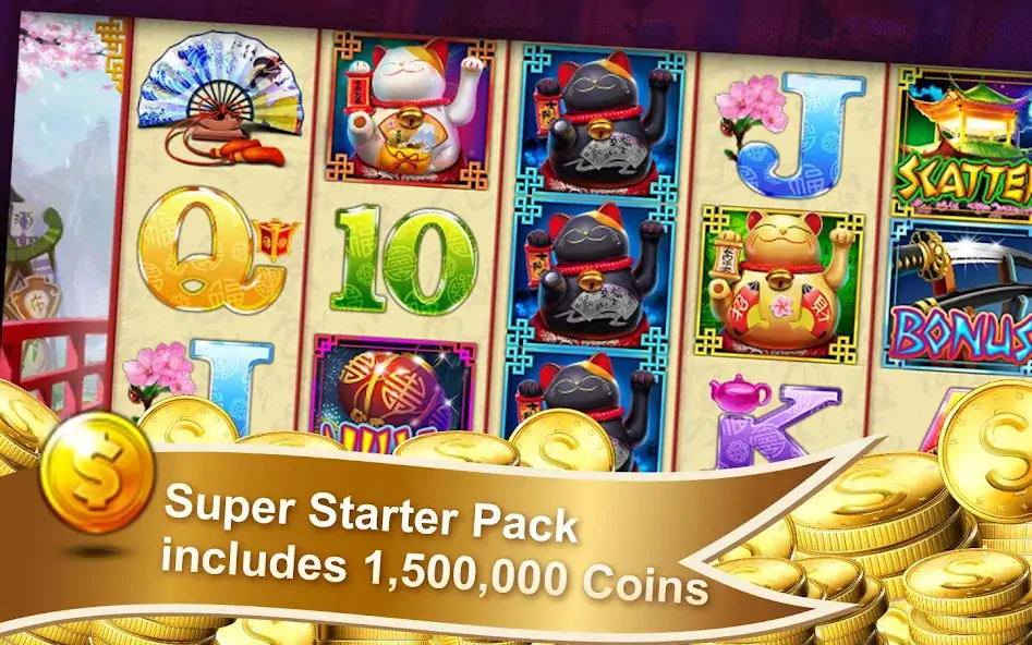 Download Mega Win Casino - Vegas Slots [MOD, Unlimited coins] + Hack [MOD, Menu] for Android
