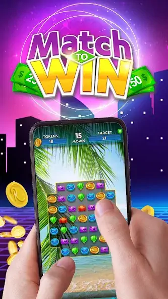 Download Match To Win: Real Cash Games [MOD, Unlimited money/gems] + Hack [MOD, Menu] for Android