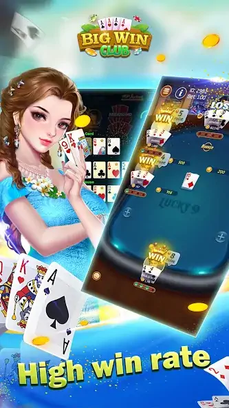 Download Big Win Club - Tongits Pusoy [MOD, Unlimited money/coins] + Hack [MOD, Menu] for Android