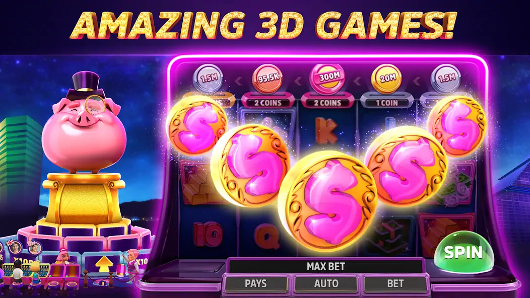 Download POP! Slots™ Vegas Casino Games [MOD, Unlimited money/gems] + Hack [MOD, Menu] for Android