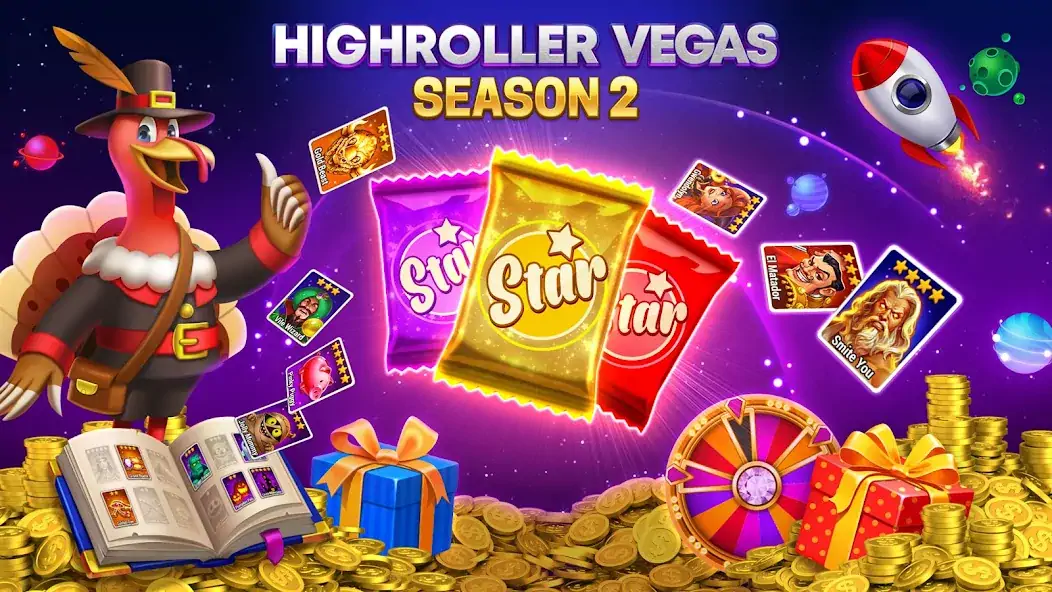 Download HighRoller Vegas: Casino Games [MOD, Unlimited money/gems] + Hack [MOD, Menu] for Android