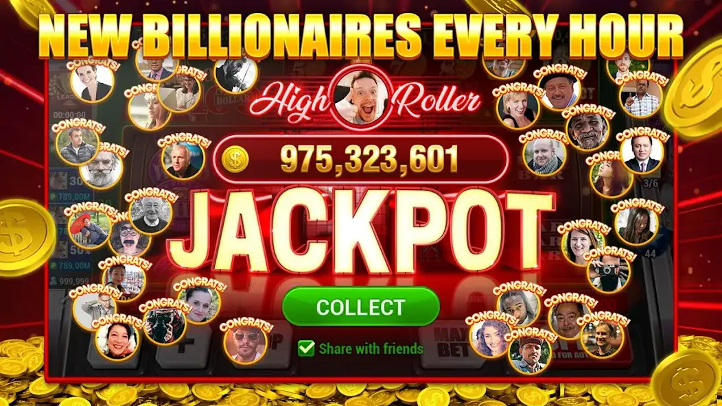 Download HighRoller Vegas: Casino Games [MOD, Unlimited money/gems] + Hack [MOD, Menu] for Android