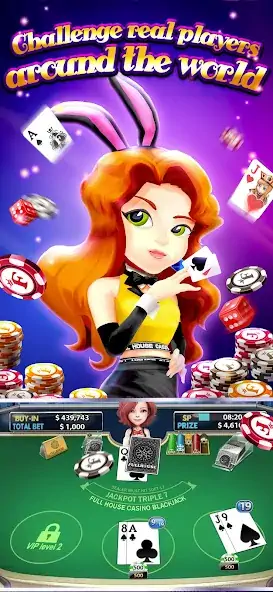 Download Full House Casino - Slots Game [MOD, Unlimited money/gems] + Hack [MOD, Menu] for Android