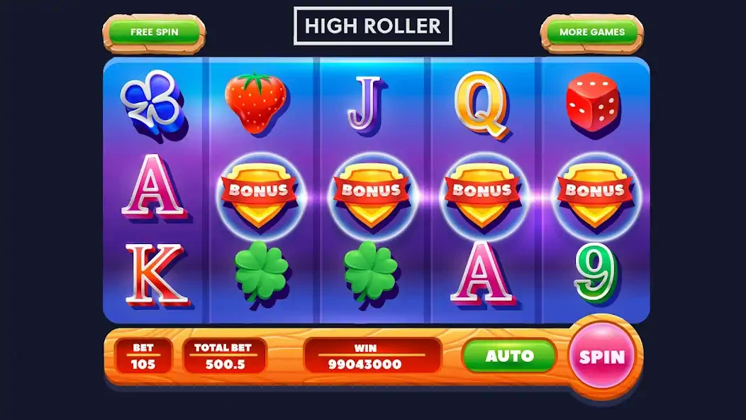 Download Highroller - Online Casino [MOD, Unlimited coins] + Hack [MOD, Menu] for Android