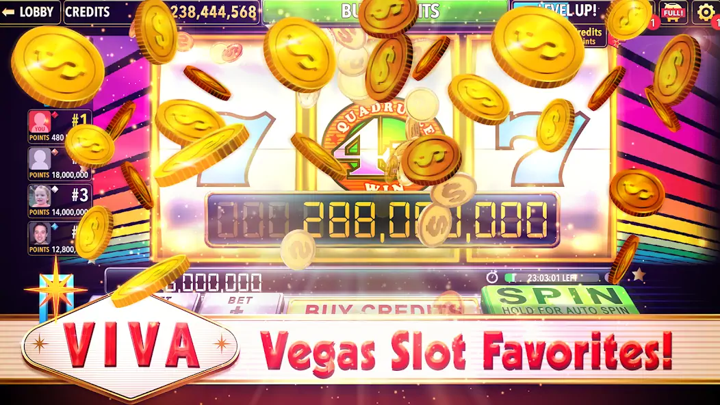 Download Viva Slots Vegas: Casino Slots [MOD, Unlimited money/gems] + Hack [MOD, Menu] for Android