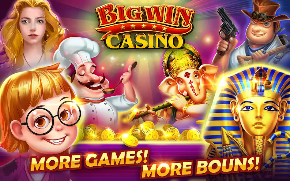 Download Big Win - Slots Casino™ [MOD, Unlimited money] + Hack [MOD, Menu] for Android