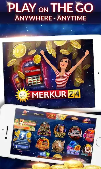 Download Merkur24 – Slots & Casino [MOD, Unlimited money] + Hack [MOD, Menu] for Android