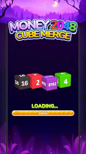 Download Money 2048-Cube Merge [MOD, Unlimited money/gems] + Hack [MOD, Menu] for Android