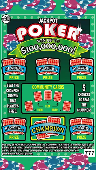 Download Scratch Off Lottery Scratchers [MOD, Unlimited money] + Hack [MOD, Menu] for Android