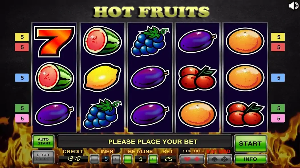 Download Hot Fruits [MOD, Unlimited coins] + Hack [MOD, Menu] for Android