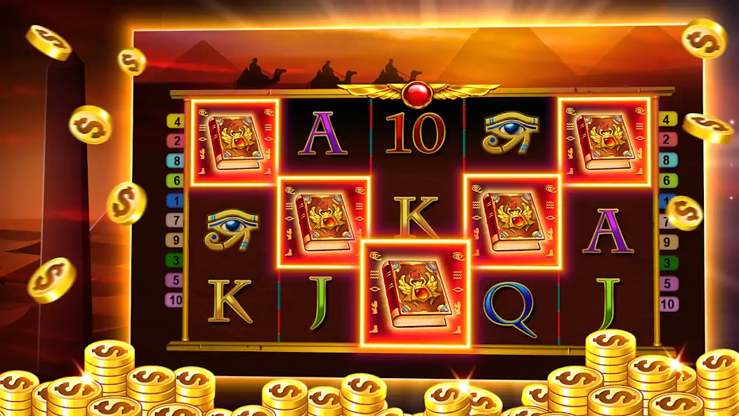 Download Ra slots casino slot machines [MOD, Unlimited money/gems] + Hack [MOD, Menu] for Android