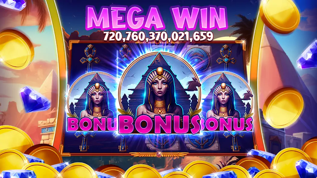 Download Casino Mega - Vegas slots game [MOD, Unlimited money/gems] + Hack [MOD, Menu] for Android
