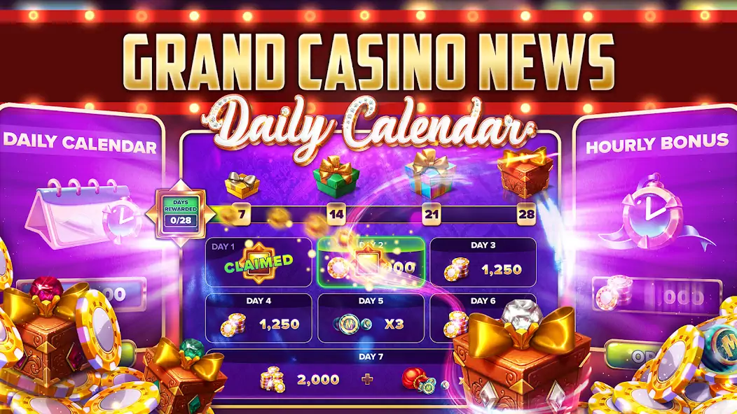 Download Grand Casino: Slots & Bingo [MOD, Unlimited money/coins] + Hack [MOD, Menu] for Android
