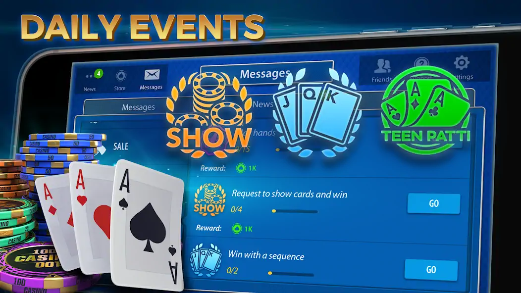 Download Teen Patti by Pokerist [MOD, Unlimited money/gems] + Hack [MOD, Menu] for Android