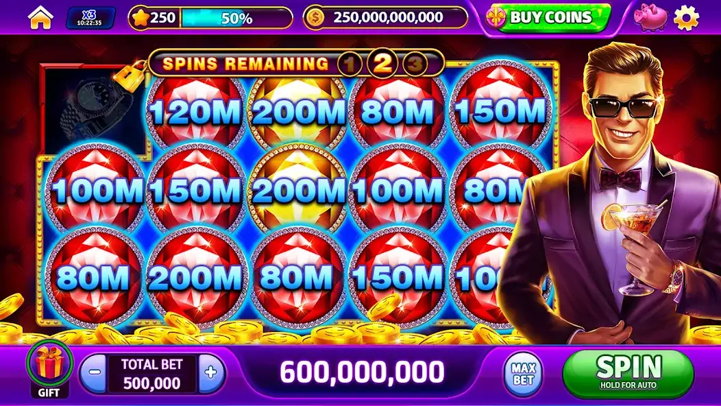 Download Infinity Jackpot Casino Slots [MOD, Unlimited money/gems] + Hack [MOD, Menu] for Android