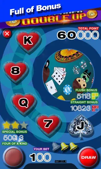 Download Video Poker Double Up [MOD, Unlimited coins] + Hack [MOD, Menu] for Android