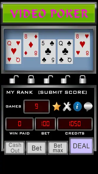 Download Video Poker [MOD, Unlimited money/coins] + Hack [MOD, Menu] for Android