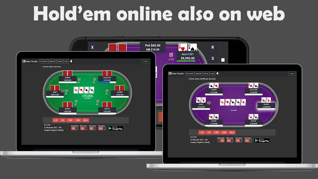 Download Poker Pocket Poker Games [MOD, Unlimited coins] + Hack [MOD, Menu] for Android