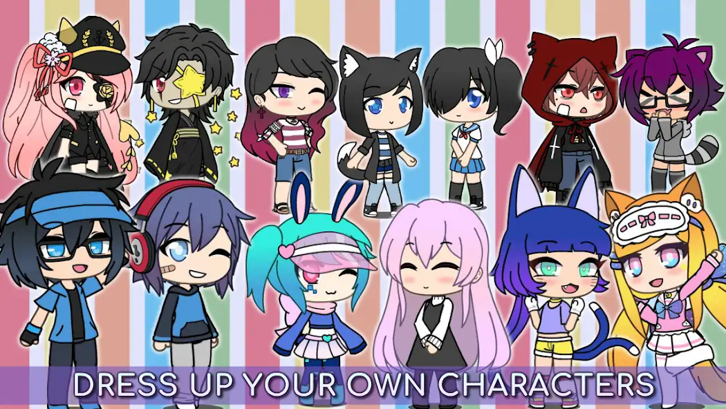 Download Gacha Life [MOD, Unlimited money/coins] + Hack [MOD, Menu] for Android