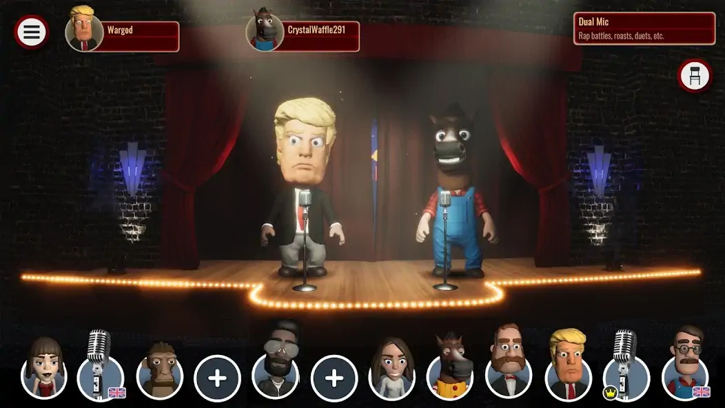 Download Comedy Night Live [MOD, Unlimited coins] + Hack [MOD, Menu] for Android