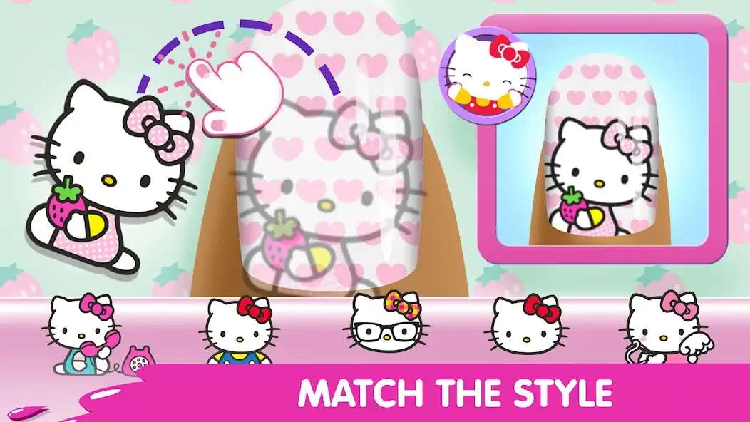 Download Hello Kitty Nail Salon [MOD, Unlimited money/gems] + Hack [MOD, Menu] for Android