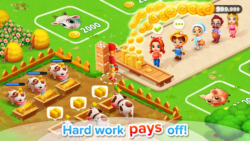Download Family Farm Seaside [MOD, Unlimited money] + Hack [MOD, Menu] for Android