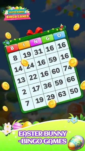 Download Easter Bunny - Bingo Games [MOD, Unlimited money/coins] + Hack [MOD, Menu] for Android