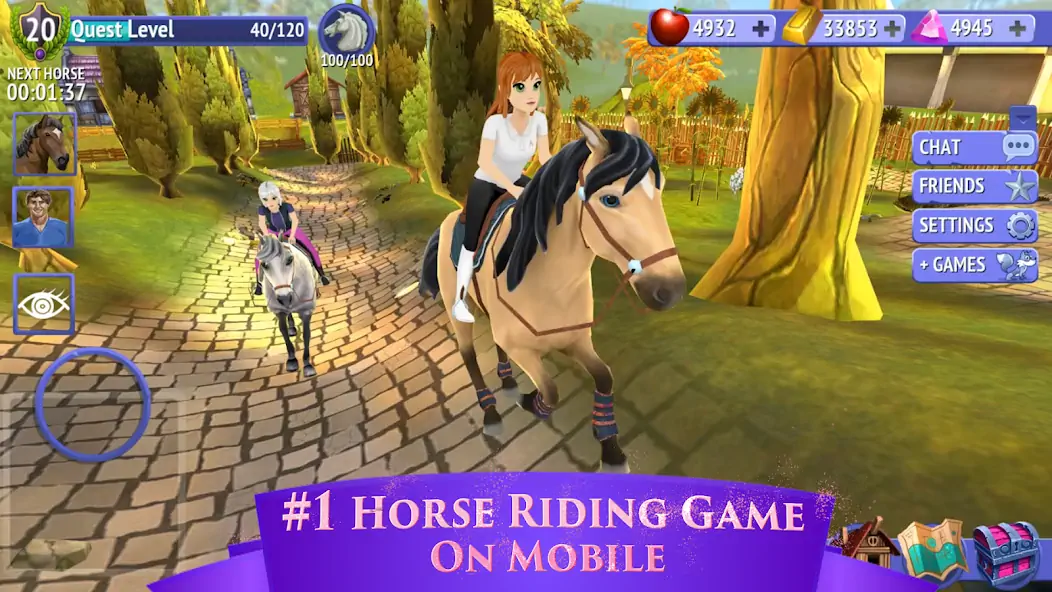 Download Horse Riding Tales - Wild Pony [MOD, Unlimited coins] + Hack [MOD, Menu] for Android