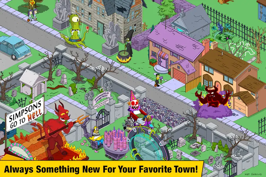 Download The Simpsons™: Tapped Out [MOD, Unlimited money/gems] + Hack [MOD, Menu] for Android