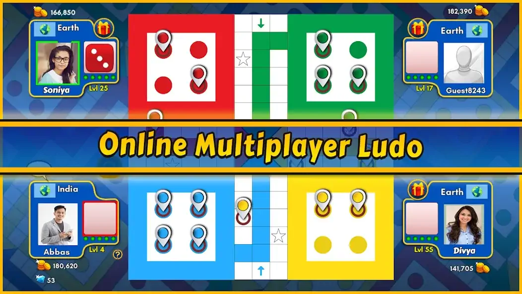 Download Ludo King™ TV [MOD, Unlimited money/coins] + Hack [MOD, Menu] for Android