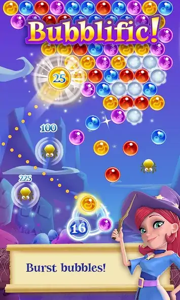 Download Bubble Witch 2 Saga [MOD, Unlimited money] + Hack [MOD, Menu] for Android