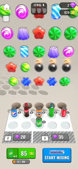 Download Soda Merge [MOD, Unlimited money/coins] + Hack [MOD, Menu] for Android