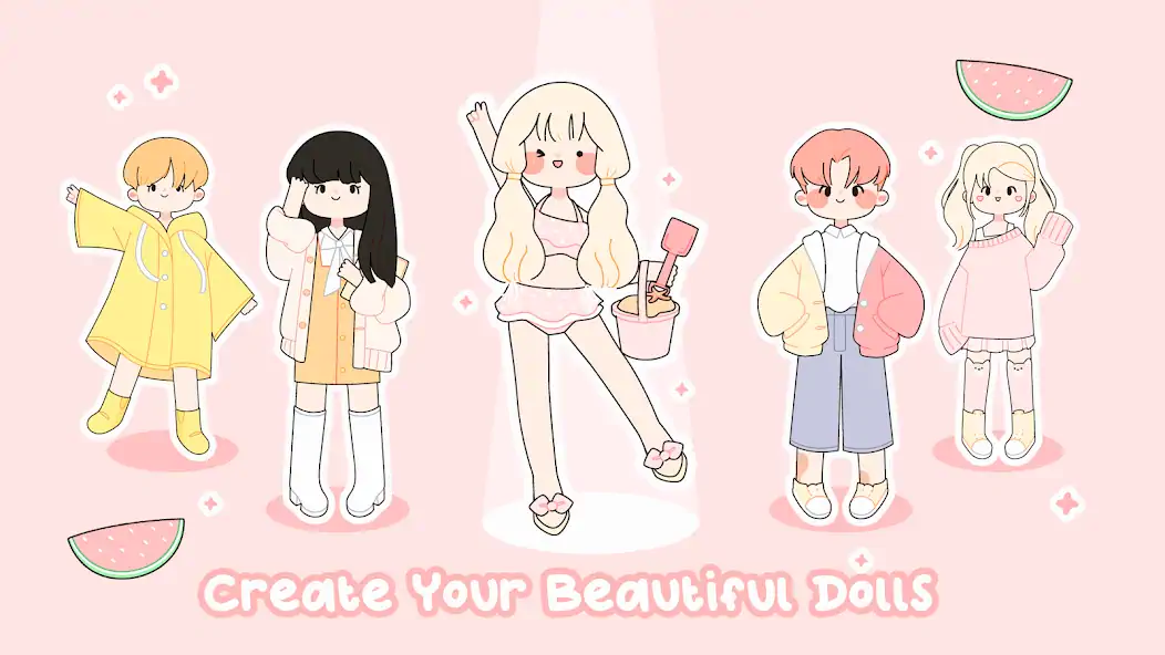 Download Lovely Doll : Dress Up Game [MOD, Unlimited coins] + Hack [MOD, Menu] for Android