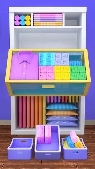 Download Fill the Closet: Organize Game [MOD, Unlimited coins] + Hack [MOD, Menu] for Android
