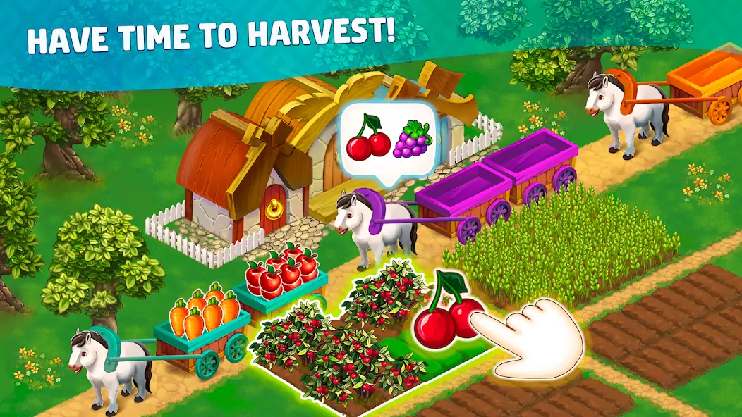 Download Harvest Land [MOD, Unlimited coins] + Hack [MOD, Menu] for Android