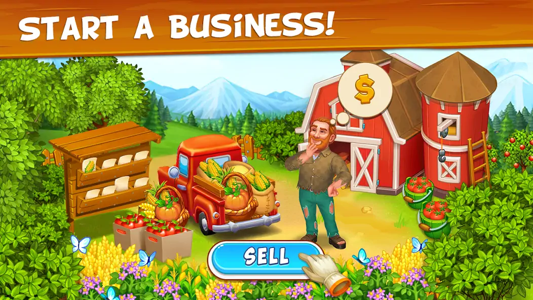 Download Farm Town - Family Farming Day [MOD, Unlimited money] + Hack [MOD, Menu] for Android