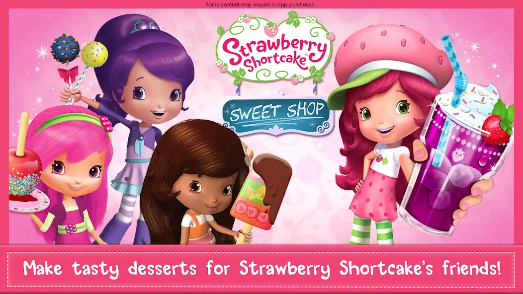 Download Strawberry Shortcake Sweets [MOD, Unlimited money/gems] + Hack [MOD, Menu] for Android
