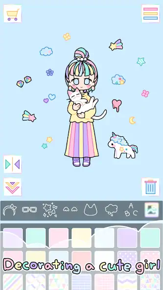 Download Pastel Girl : Dress Up Game [MOD, Unlimited money] + Hack [MOD, Menu] for Android