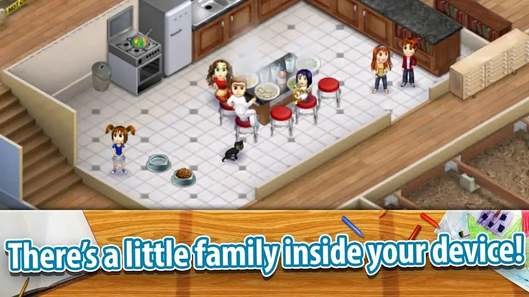 Download Virtual Families 2 [MOD, Unlimited money/gems] + Hack [MOD, Menu] for Android