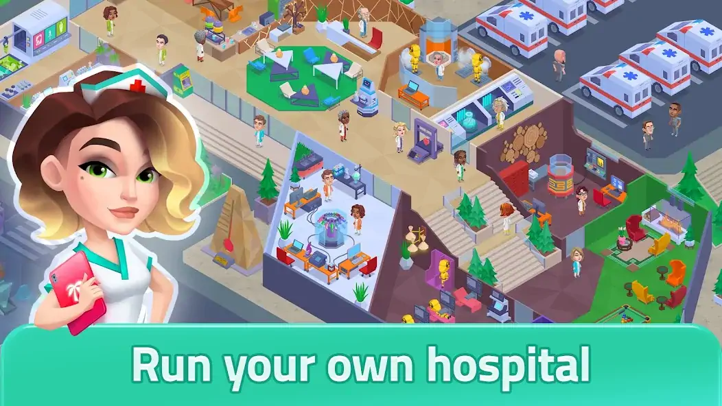 Download Happy Clinic: Hospital Game [MOD, Unlimited coins] + Hack [MOD, Menu] for Android