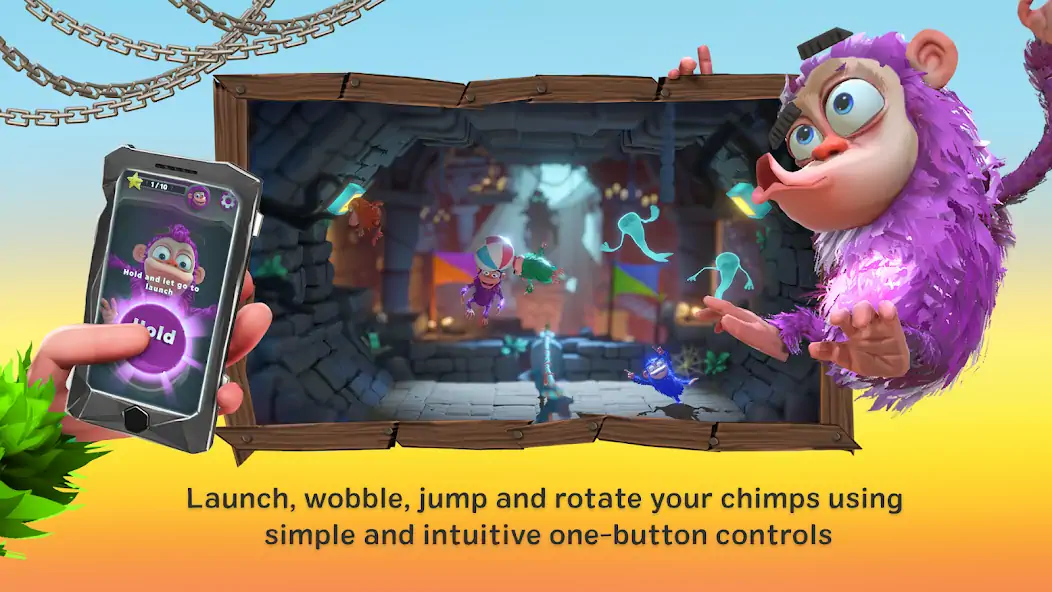 Download Chimparty [MOD, Unlimited money/coins] + Hack [MOD, Menu] for Android