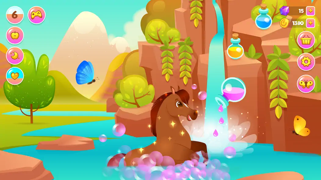 Download Pixie the Pony - Virtual Pet [MOD, Unlimited coins] + Hack [MOD, Menu] for Android
