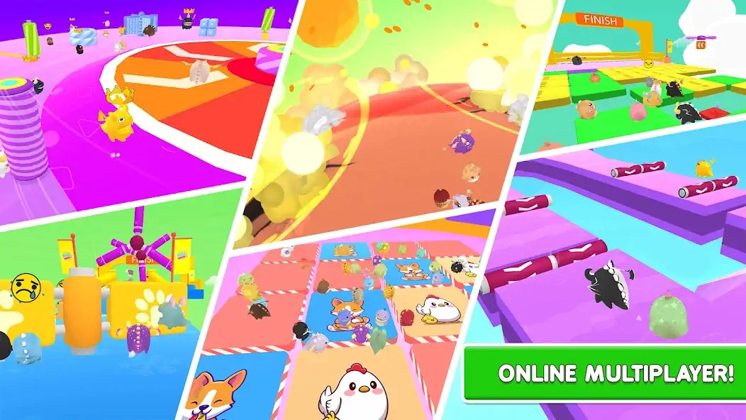 Download Fall.io - Race of Dino [MOD, Unlimited money/coins] + Hack [MOD, Menu] for Android