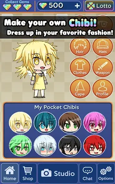 Download Pocket Chibi - Anime Dress Up [MOD, Unlimited money] + Hack [MOD, Menu] for Android