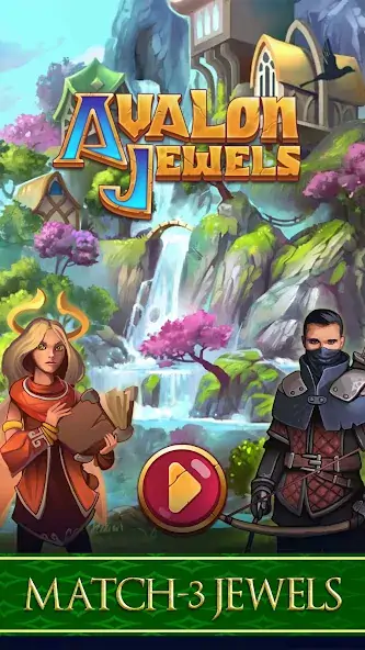 Download Avalon Jewels Match-3 [MOD, Unlimited money/gems] + Hack [MOD, Menu] for Android