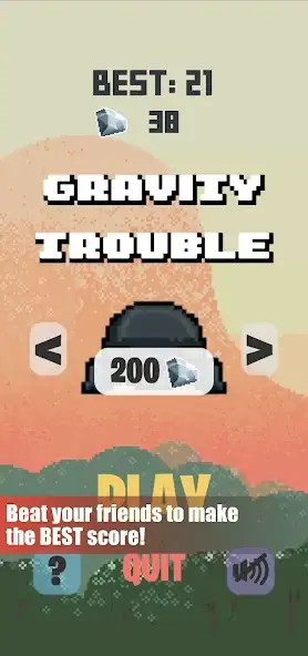 Download Gravity Trouble [MOD, Unlimited money] + Hack [MOD, Menu] for Android