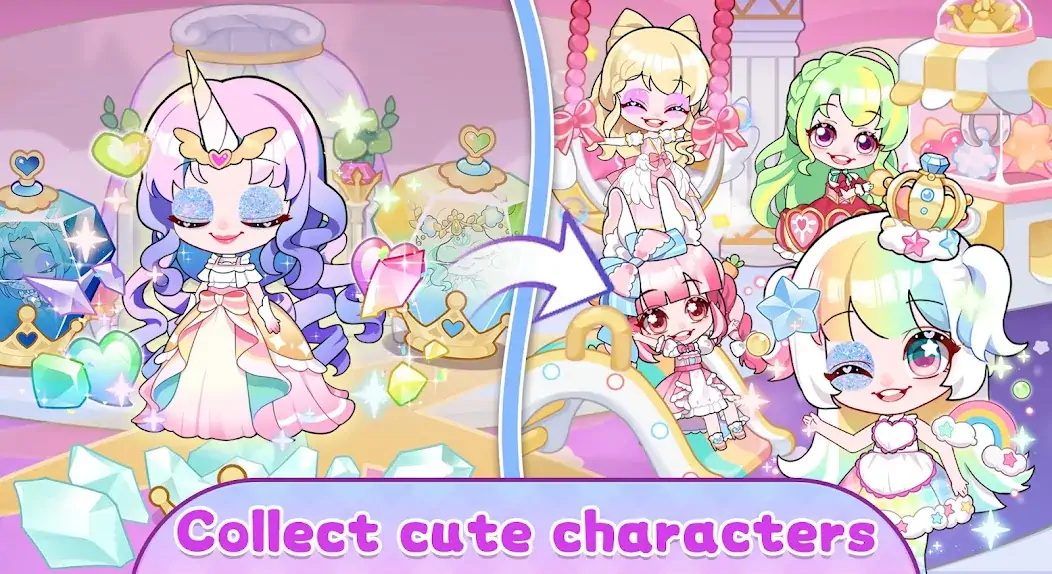 Download Chibi Doll Princess Dress up [MOD, Unlimited money/coins] + Hack [MOD, Menu] for Android