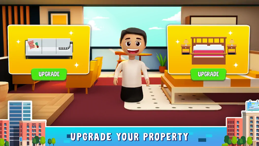 Download Real Estate Tycoon: Landlord [MOD, Unlimited money/gems] + Hack [MOD, Menu] for Android