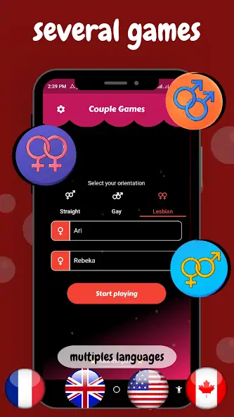 Download Couple Games for Lovers [MOD, Unlimited money/gems] + Hack [MOD, Menu] for Android