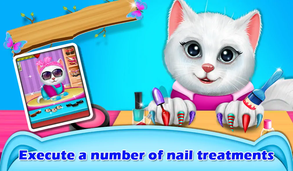 Download My Kitty Beauty Salon Furry Ma [MOD, Unlimited money/gems] + Hack [MOD, Menu] for Android